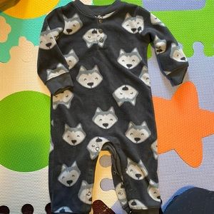 Cozy fleece jumpsuit